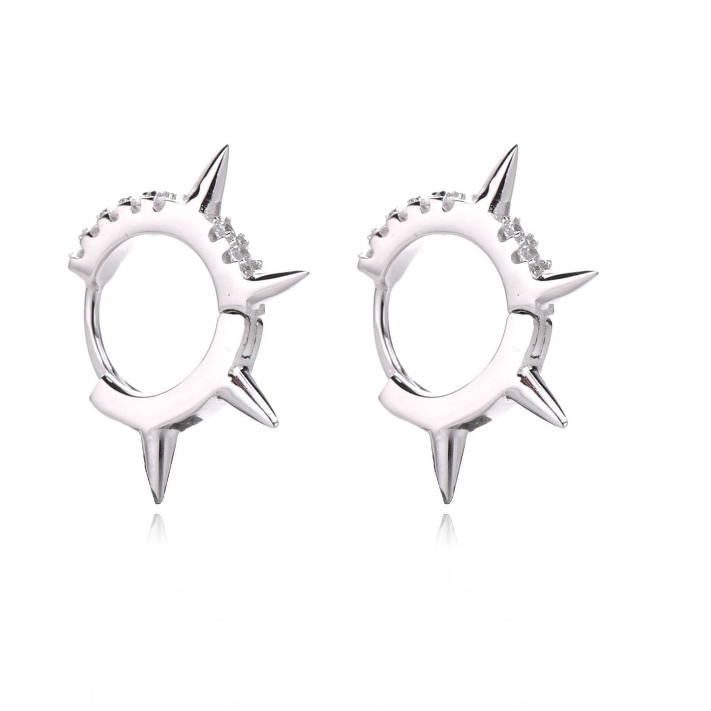 Orecchini Fuive Twinkle in argento 925 con zirconi - Gioielli in argento scintillante e accattivante