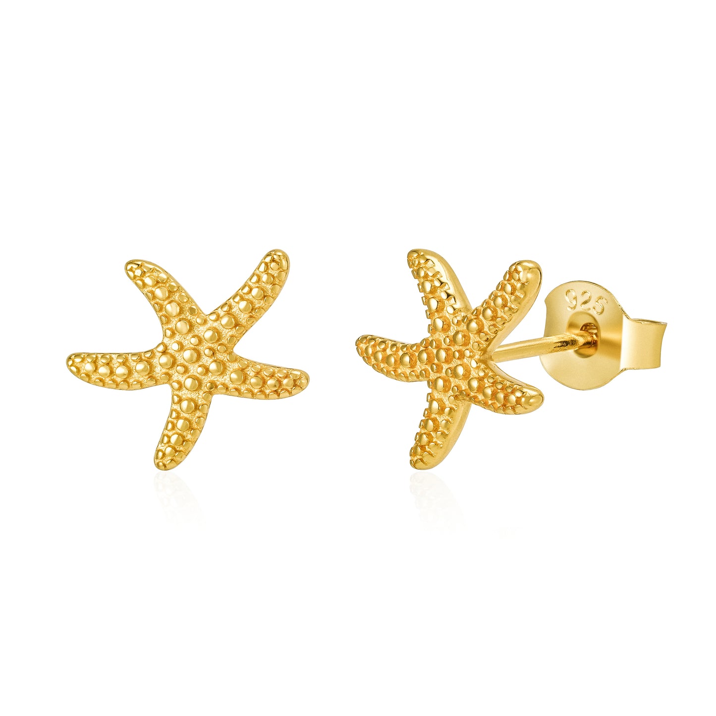 Orecchini Fuive Sea in Argento 925 Placcato Oro 18kt