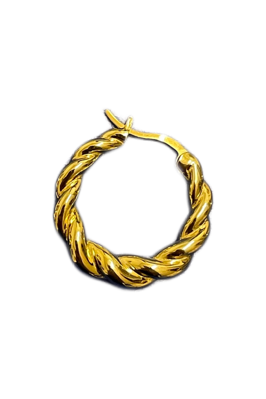 Orecchini Fuive Twisted Temptation in Argento 925 Placcato Oro 18kt